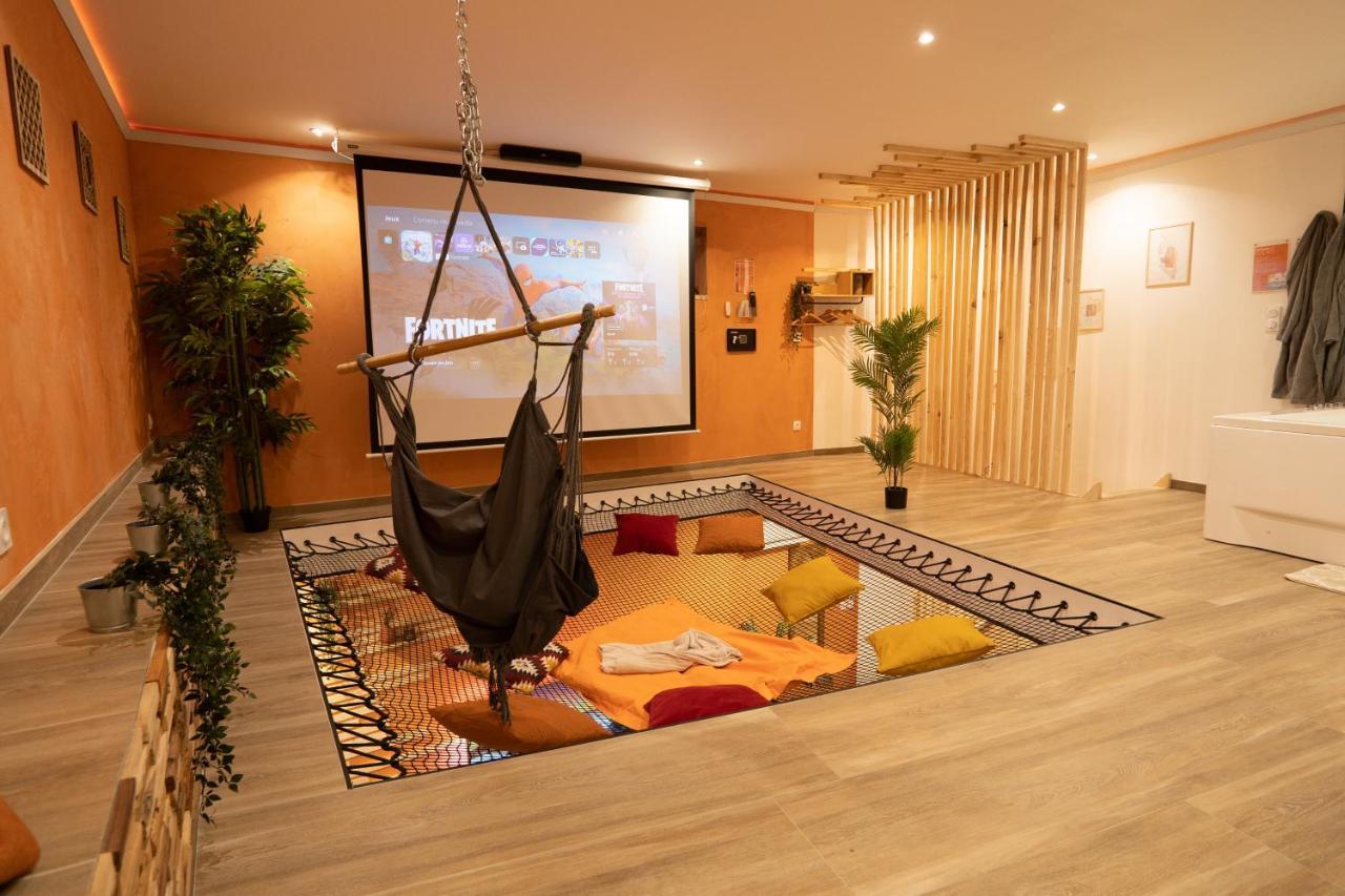 Capsule Marrakech I Chicha I Sauna I Balneo I Console Ps5 I Cinema Trith-Saint-Leger Buitenkant foto