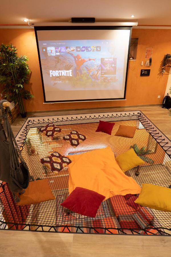 Capsule Marrakech I Chicha I Sauna I Balneo I Console Ps5 I Cinema Trith-Saint-Leger Buitenkant foto